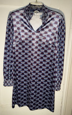 TYLER BOE Mia Velvet Counting Sheep Shift Dress Size M. d897