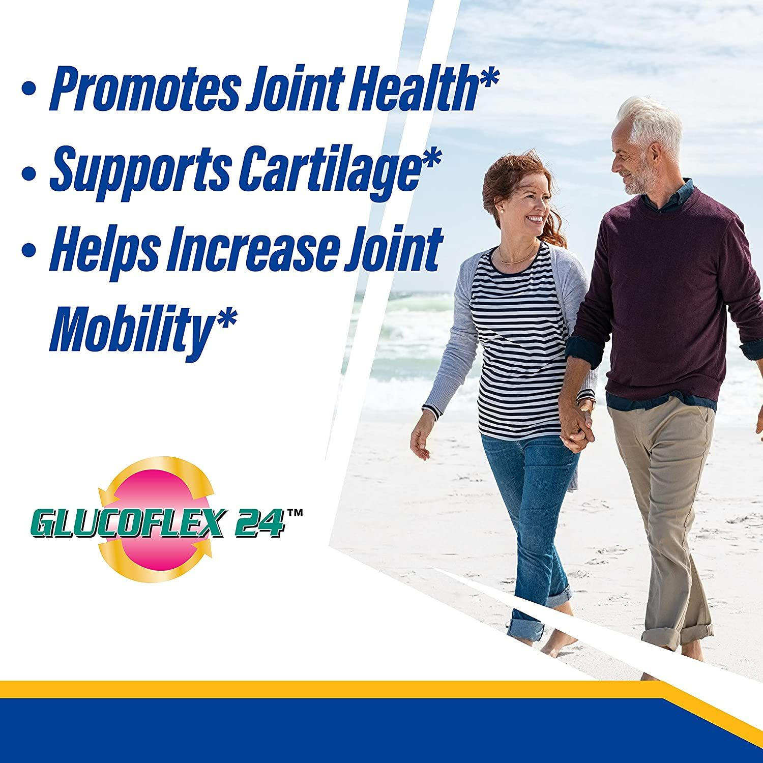 Glucoflex 24 Glucosamine and Chondroitin Sulfate Complex MSM Caplets