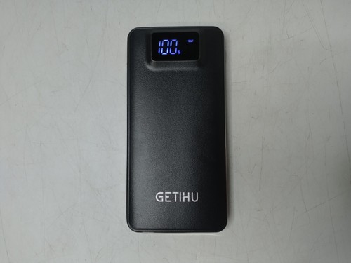 GETIHU Portable Charger BG-140, LED Display 10000mAh 5V/3A Power Bank