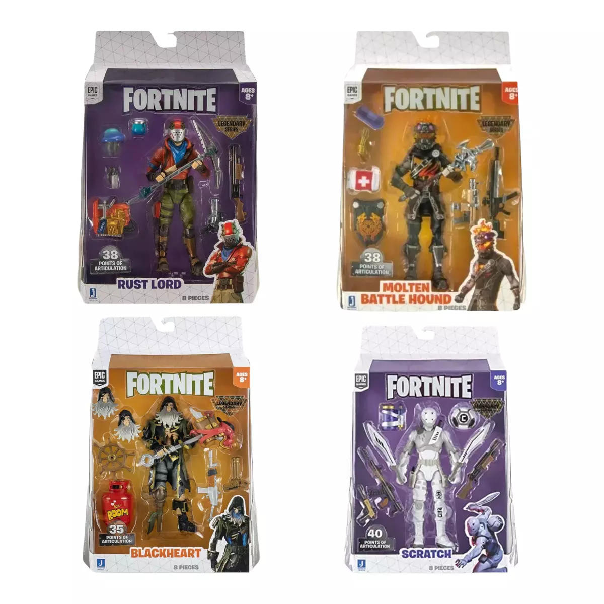 Lot Of Fortnite Action Figures 6