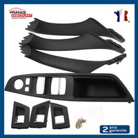 Partsline Innen TüRgriff-Set Chrom Schwarz FüR BMW 5 F10 F11