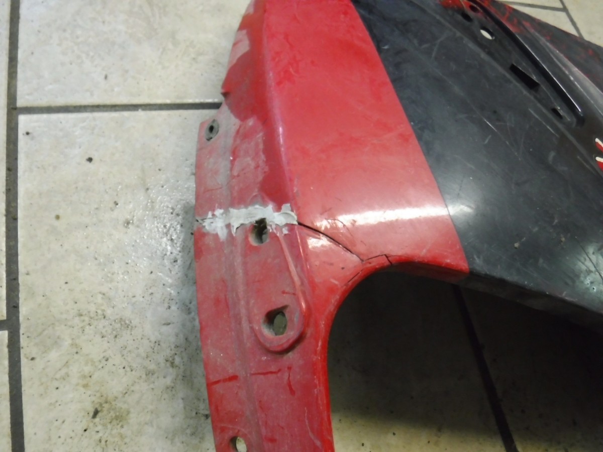 1987-90 KAWASAKI Ninja ZX750F Right Upper Mid Cowl Fairing