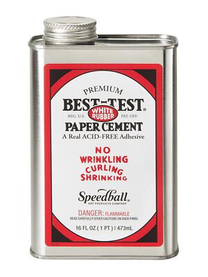 Best-Test Premium Acid Free White Rubber Paper Cement