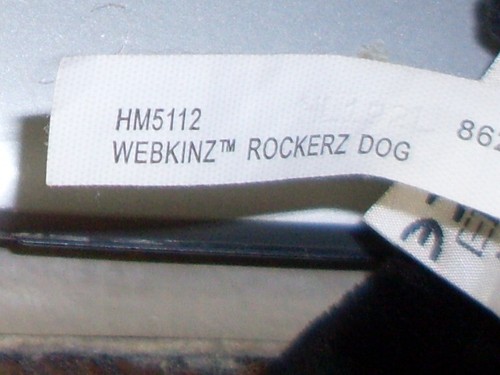 Ganz Webkinz Rockerz Dog Black Lab Plush Dreadlocks Island Rhythm No Code HM5112 - Picture 7 of 7