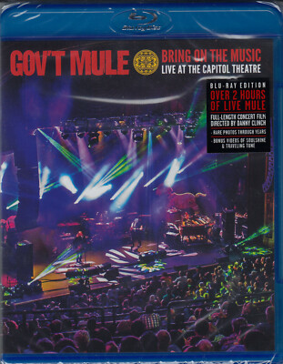 GOV´T MULE bring on the music live at the capitol theatre Blu-Ray NEU/ OVP