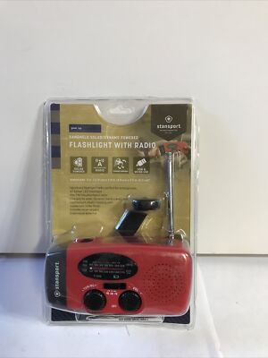 Radio solaire portable à dynamo avec radio AM/FM, batterie