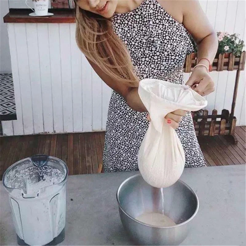 Nut milk mesh bag hot sale