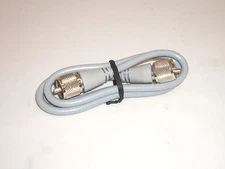 WORKMAN 8X-3-PL-PL-GRY 3FT RG-8X ANTENNA COAX PATCH CABLE GRAY w/ MOLDED PL-259s