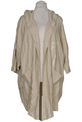 Abrigo mujer Ulla Popken chaqueta parka talla 58 lino beige #4pckwmg - Imagen 1 de 4