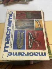 MACRAME HP400 Retro DRESS - NECKLACE - BELT- String PURSE Vtg 1971 Pattern Book