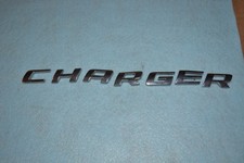 2015 - 2023 Dodge Charger Rear Silver Trunk Emblem Oem D58 2015 - 2023 Dodge Charger Rear Silver Trunk Emblem Oem D58