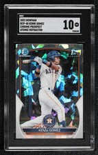 2023 Bowman Chrome Prospects Atomic Refractor Kenni Gomez SGC 10 GEM 00jz