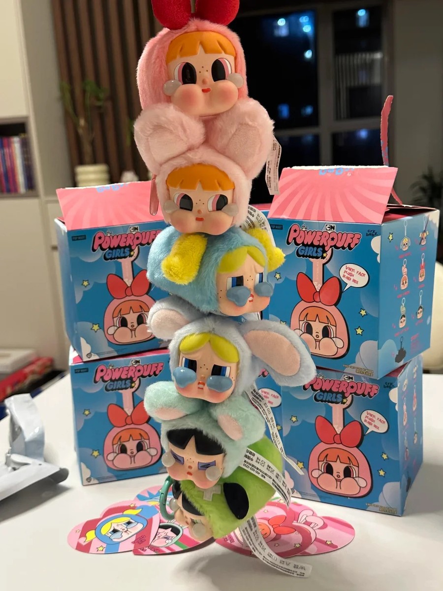 Authentic Crybaby Powerpuff Girls Vinyl Face Blindbox , Plush