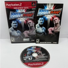 WWE SmackDown vs Raw 2006 PS2 PlayStation 2 Greatest Hits CIB Complete Tested