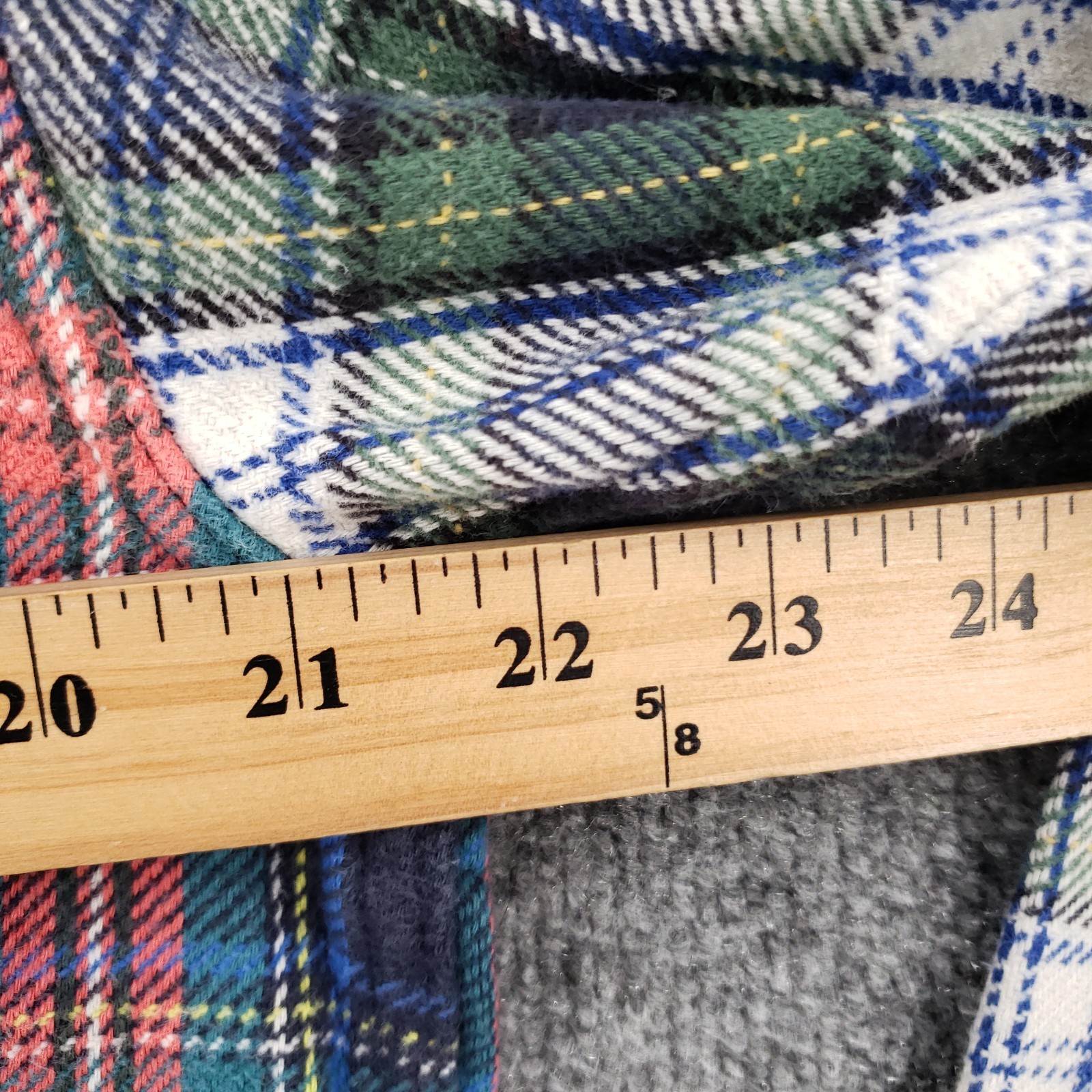 American Eagle Shacket Men Medium Tall Multicolor… - image 5