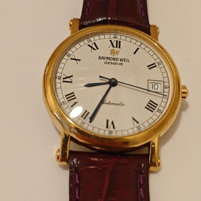 RAYMOND WEIL RAYMOND Automatic Men Wristwatch White / Gold