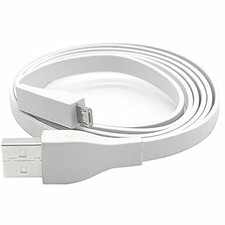 ienza USB Charge Cable Cord Wire for UE Ultimate Ears Power Standard, White