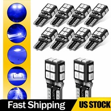 1020x 168 194 2825 W5w T10 Led Light Bulb Blue Canbus Error Free Ultra Bright