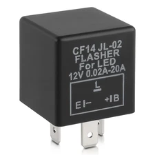 3Pin Adjustable LED Flasher Relay Fix FOR Turn Signal Blinker CF14 EP35