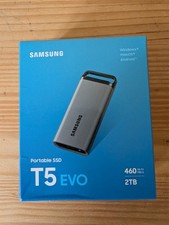 Image of Samsung T5 EVO 2TB Portable SSD - New & Sealed! Free & Fast Postage