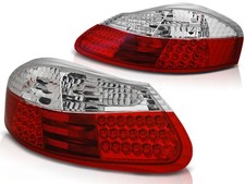 TAIL LIGHTS LDPO05 FOR PORSCHE BOXSTER 1996 1997 1998 1999-2004 RED WHITE LED