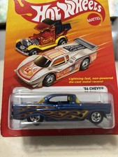 Hot Wheels '56 Chevy Blue with Flames The Hot Ones