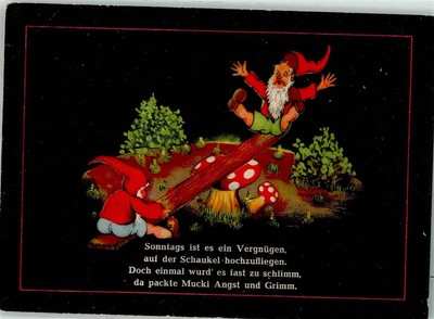 39893129 - Rowa Card No. 9 Dwarf Mucki + Mushroom Verse Dwarves