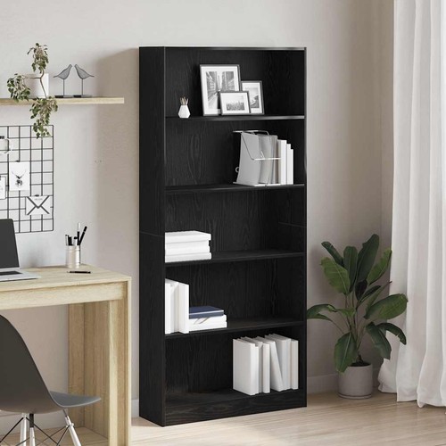 Großes Bücherregal | 80x176 cm | Aktenregal | Highboard | Büroregal | Holzregal - Bild 10 von 119