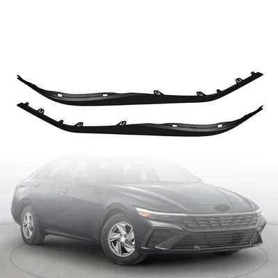 Lower Bumper Face Bar Trim Molding Step Pad for 2024-2025 Elantra L&R