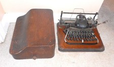 ANTIQUE BLICKENSDERFER NO. 7 TYPEWRITER w/ LID AS IS UNTESTED