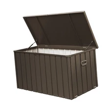 200 Gallon Outdoor Storage Waterproof, Large Patio Storage Bin for Outside