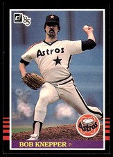 Bob Knepper 1985 Donruss #476 Houston Astros MLB READ FREE SHIPPING AutographDen