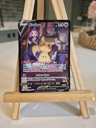 Pokémon TCG Mimikyu V- TG16/TG30 Brilliant Stars Card NM Condition