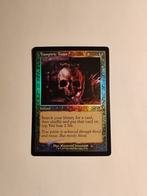 Vampiric Tutor (Retro Frame) Dominaria Remastered Foil