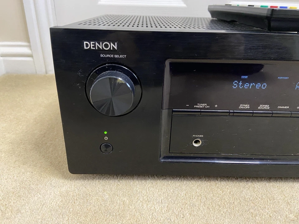 Denon AVR-X2100w 7.2 AV Receiver AMP 4K Bluetooth Dolby DTS-HD WiFi AirPlay. - Image 2 of 4