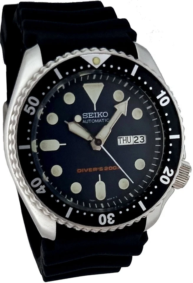 Vintage SEIKO diver SKX007 Genuine "Timeworn" dial, 7S26-0020 case & movement - Image 4 of 4