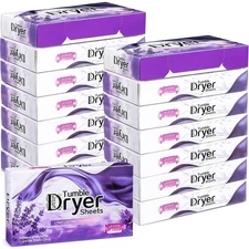600 Count Dryer Sheets Bulk Natural Fabric Softener Sheets Plant Lavender Lau...