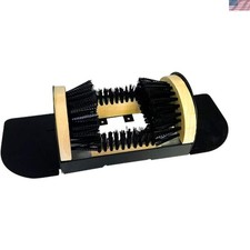 Heavy-Duty Boot Brush Cleaner with Plastic Bristles - Ideal for Outdoors