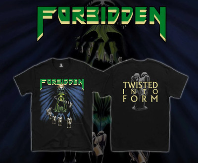 2 Sides Forbidden - Twisted Into Form Cotton Black Full Size IN503