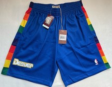 Mitchell and Ness NBA Swingman Denver Nuggets 91-92 Road Shorts Men's Size L