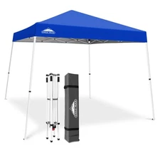 EAGLE PEAK 10x10 Slant Leg Pop-up Canopy Tent