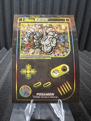 Onix #95 - Star Holo - Gameboy Chibi Evolutions 2025 - Pokemon