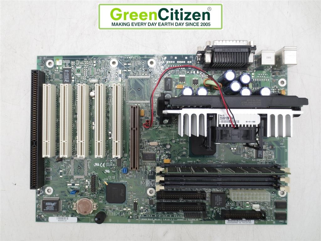 Intel/Gateway WS440BX Slot 1 ATX Motherboard Pentium III 600MHz 128MB RAM 
