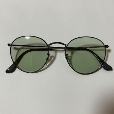 Ray-Ban RB3447 Runde Sonnenbrille Gunmetal Frame EVOLVE Photochrome Gläser