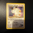 Pokémon TCG Giovanni's Meowth Gym Challenge 74 Regular