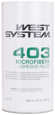   403 Microfibers Filler | High-Strength Structural Epoxy Wood Filler Additive f