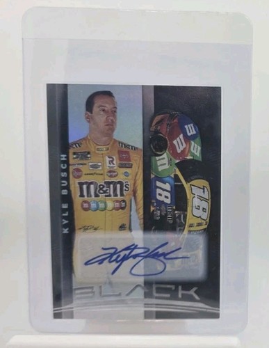 Kyle Busch [Autograph] #14 2021 Panini Chronicles NASCAR Black card