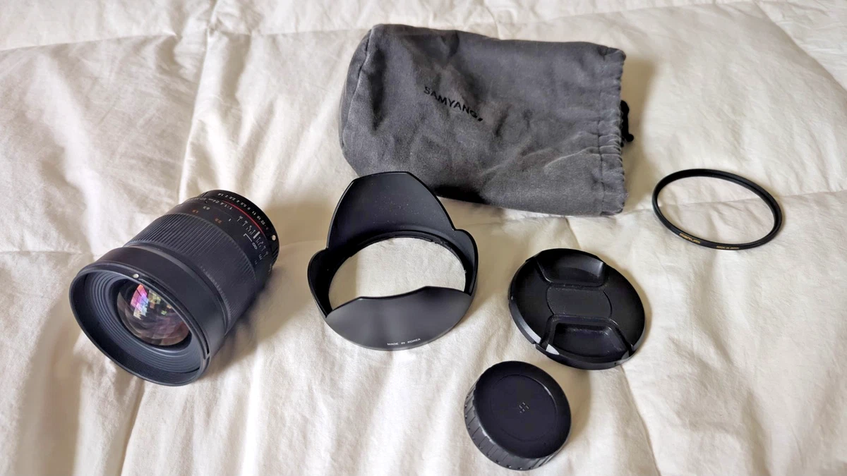 Samyang f/1.4 Camera Lenses 24mm Focal for sale | eBay