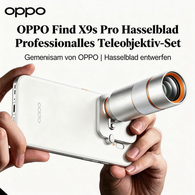 OPPO Find X9s Pro Hasselblad Profi-Fotografie-Set, 253mm (4-teilige Set)