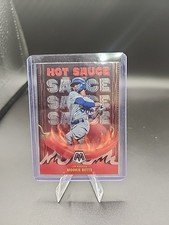 2022 Panini Mosaic - Hot Sauce Mookie Betts #HS-1